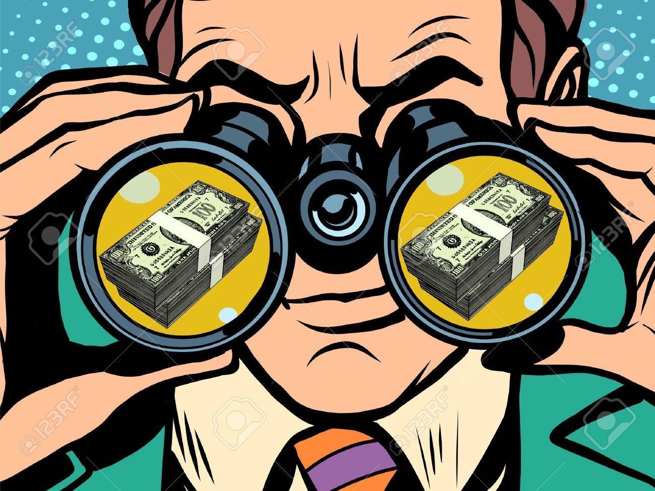 Rappresentazione visiva dell'articolo: Al denaro non piace essere guardato
